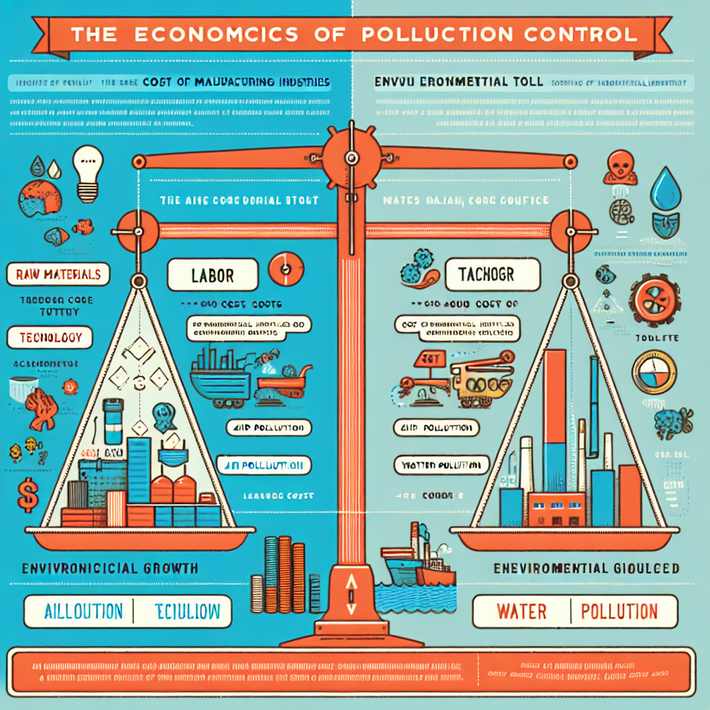 The Economics of Pollution Control: Costs, Benefits, and Trade-offs